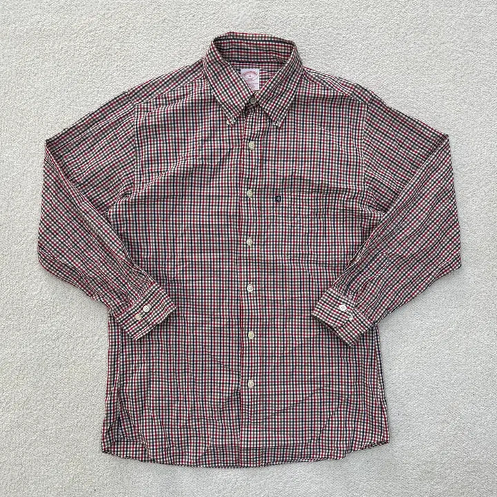 [BUNJANG] Brooks Brothers Checkered Shirt / M 브룩스브라더스 체크 셔츠 남방 0310M7