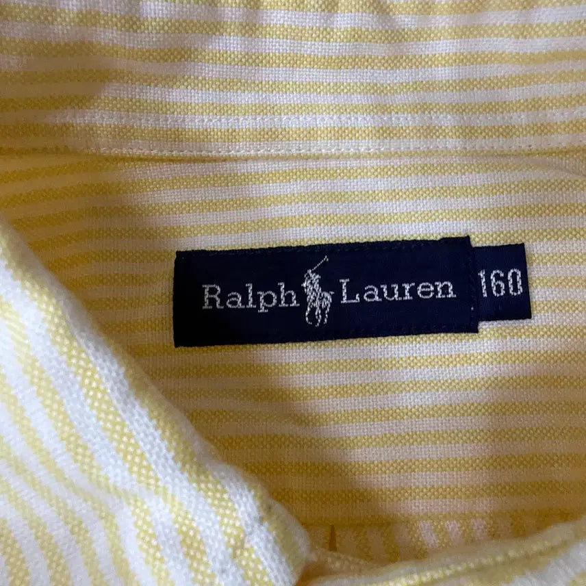 [BUNJANG] Polo Ralph Lauren Striped Shirt / 160 폴로랄프로렌 스트라이프 셔츠 0313T