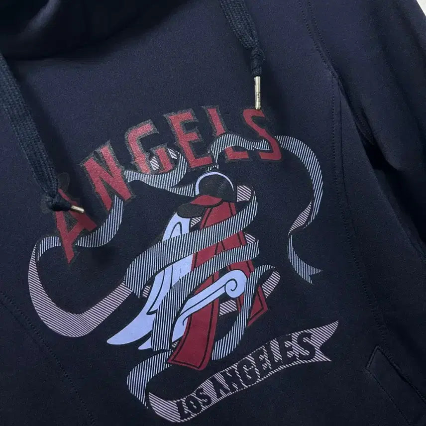 [SOLD OUT] MLB 여성LA 에인절스 네이비 후드티 XS