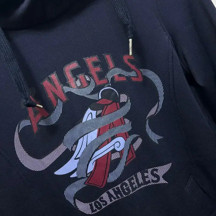[SOLD OUT] MLB 여성LA 에인절스 네이비 후드티 XS