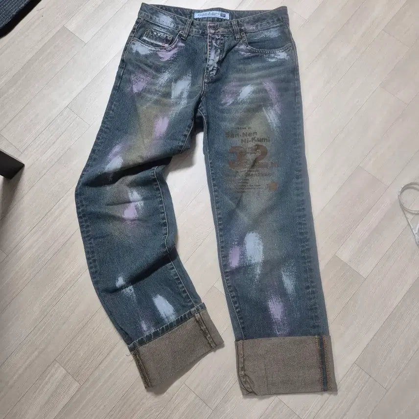 [BUNJANG] Kesson Industry Denim Jeans / Kesson 인더스트리 데님 청바지 32사이즈