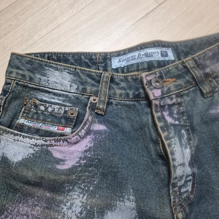 [BUNJANG] Kesson Industry Denim Jeans / Kesson 인더스트리 데님 청바지 32사이즈
