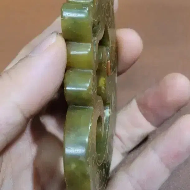 [BUNJANG] Hongshan Culture Jade Pendant / 옥7 홍산문화 수산옥 중국그림 중국옥 골동품 전황석 원석 옥패 고대옥