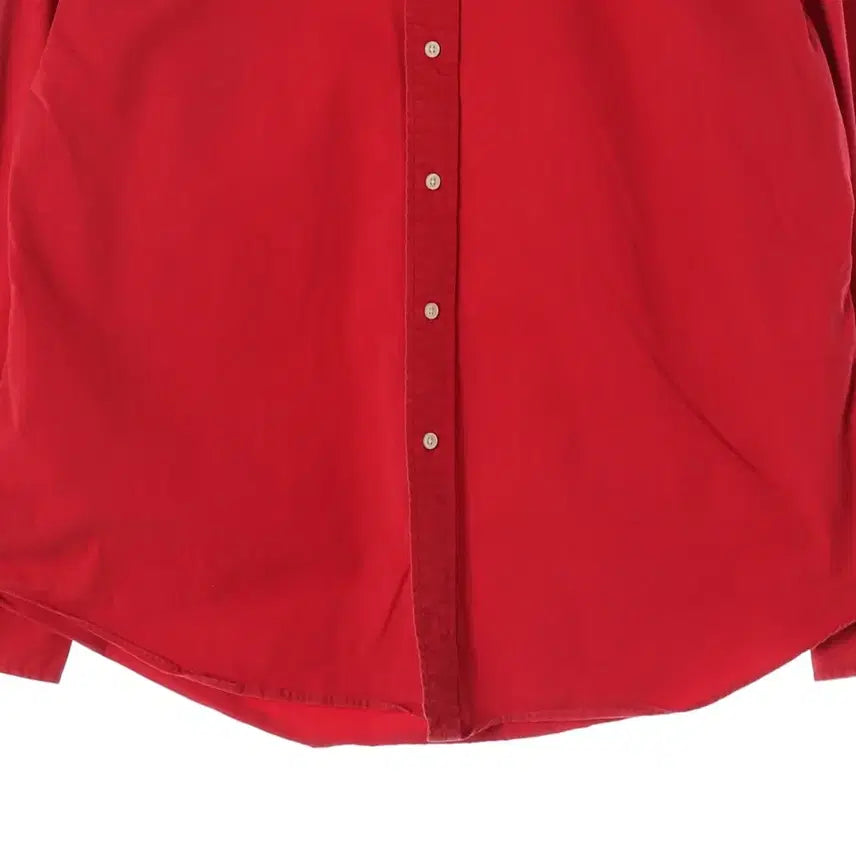 [BUNJANG] Polo Ralph Lauren Red Cotton Shirt XL / 폴로 랄프 로렌 셔츠 레드 XL