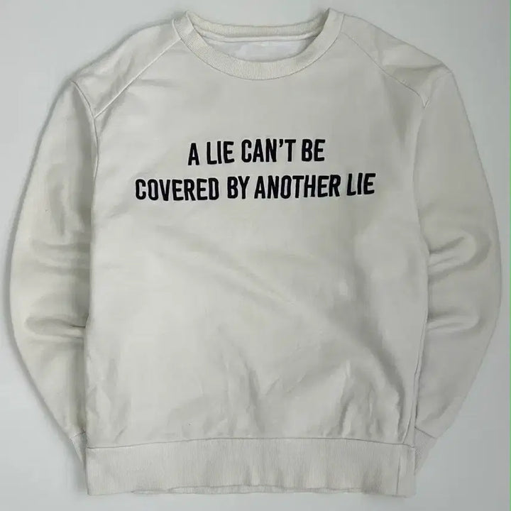 [BUNJANG] Juun.J Slogan Print Sweatshirt / [46] 준지 슬로건 프린트 스웻 셔츠 맨투맨