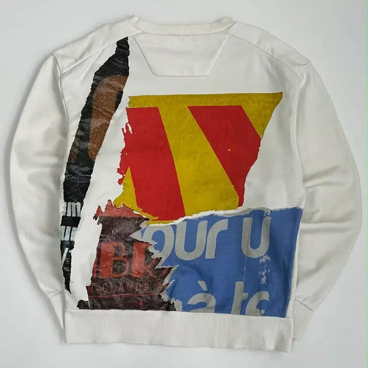 [BUNJANG] Juun.J Slogan Print Sweatshirt / [46] 준지 슬로건 프린트 스웻 셔츠 맨투맨