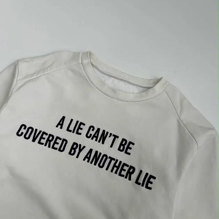 [BUNJANG] Juun.J Slogan Print Sweatshirt / [46] 준지 슬로건 프린트 스웻 셔츠 맨투맨