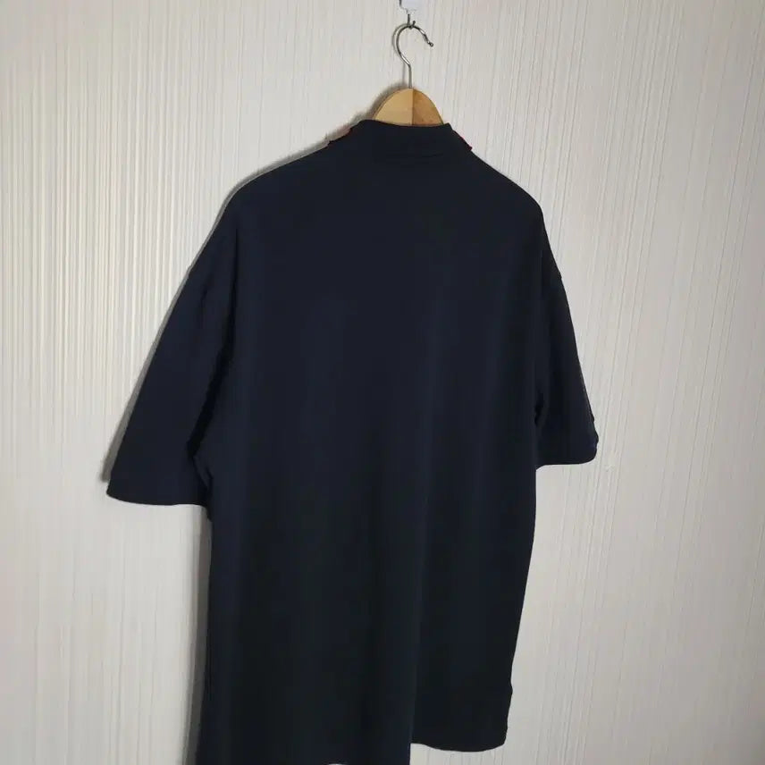[BUNJANG] Fred Perry Cut Away Collar Short Sleeve T-shirt / 110_프레드페리 컷어웨이 카라 반팔티셔츠 블랙