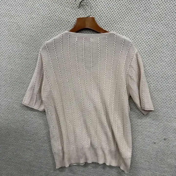 [SOLD OUT] 에잇세컨즈 펀칭 반팔 가디건 F M13751