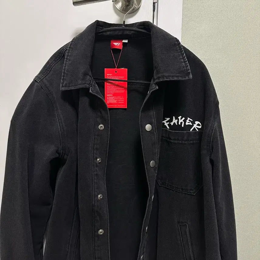 [BUNJANG] T1 Faker Denim Jacket M / 티원 페이커 청자켓 M