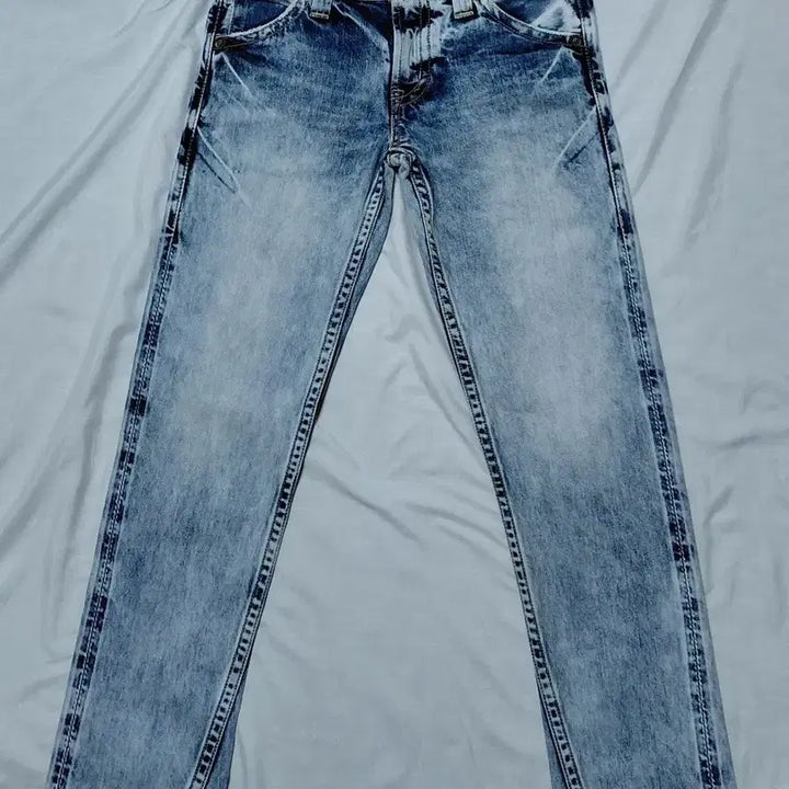 [BUNJANG] Rodeo Crowns Snow Wash Denim Pants / [Rodeo Crowns/26]  로데오 크라운즈 스노우 워싱 데님 팬츠