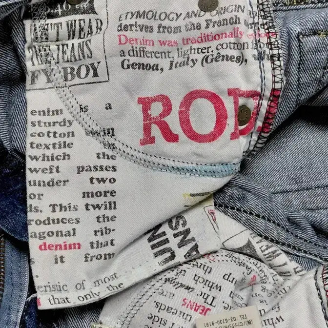 [BUNJANG] Rodeo Crowns Snow Wash Denim Pants / [Rodeo Crowns/26]  로데오 크라운즈 스노우 워싱 데님 팬츠