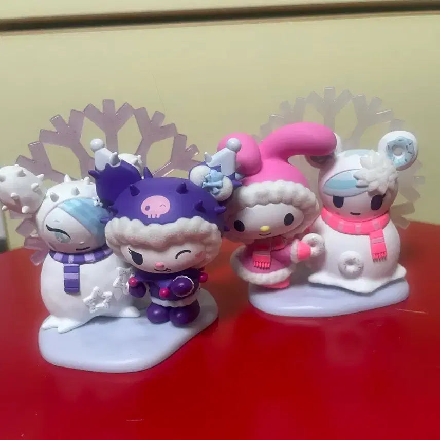 [BUNJANG] Kinkirobot Winter Dream Kuromi My Melody Set / 킨키로봇 윈터드림 쿠로미 마이멜로디 세트