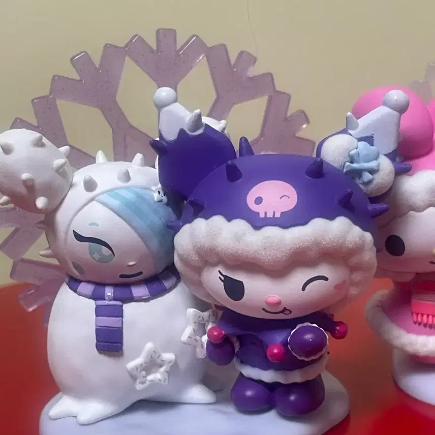 [BUNJANG] Kinkirobot Winter Dream Kuromi My Melody Set / 킨키로봇 윈터드림 쿠로미 마이멜로디 세트