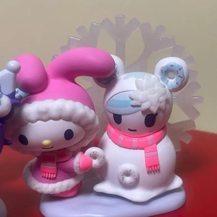 [BUNJANG] Kinkirobot Winter Dream Kuromi My Melody Set / 킨키로봇 윈터드림 쿠로미 마이멜로디 세트