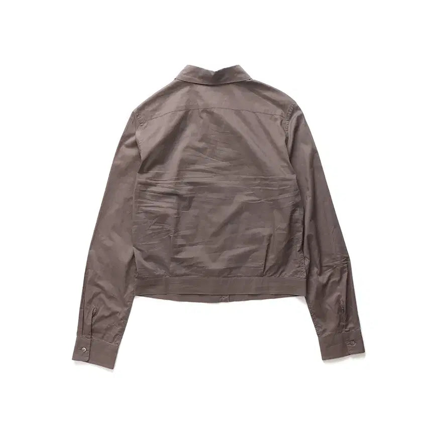 [SOLD OUT] 마가렛호웰 MARGARET HOWELL Frill Cotton Shirt