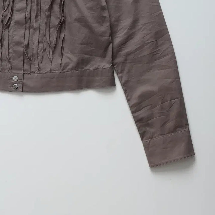 [SOLD OUT] 마가렛호웰 MARGARET HOWELL Frill Cotton Shirt