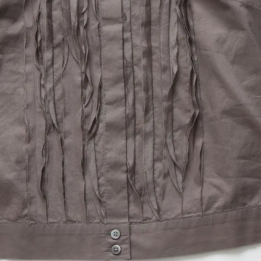 [SOLD OUT] 마가렛호웰 MARGARET HOWELL Frill Cotton Shirt