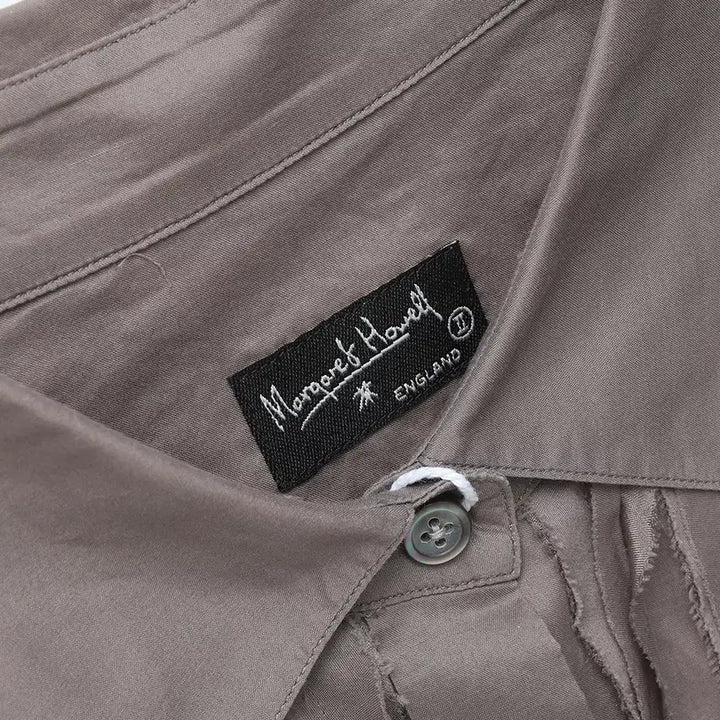 [SOLD OUT] 마가렛호웰 MARGARET HOWELL Frill Cotton Shirt
