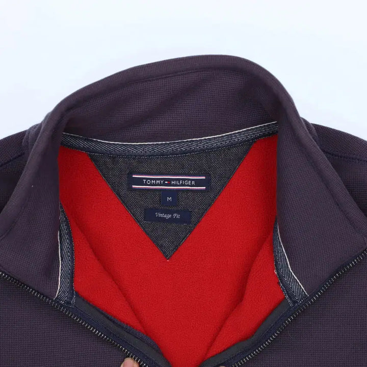 [BUNJANG] Tommy Hilfiger Small Logo Zip-up Jacket / M 타미힐피거 스몰로고 집업 자켓 0310U