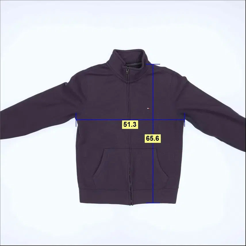 [BUNJANG] Tommy Hilfiger Small Logo Zip-up Jacket / M 타미힐피거 스몰로고 집업 자켓 0310U