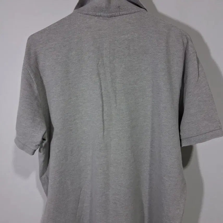 [BUNJANG] Polo Ralph Lauren Gray Short Sleeve Polo Shirt / 폴로 랄프로렌 반팔 카라티 회색