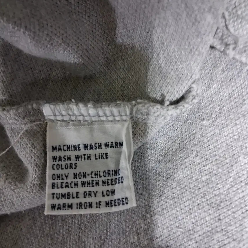 [BUNJANG] Polo Ralph Lauren Gray Short Sleeve Polo Shirt / 폴로 랄프로렌 반팔 카라티 회색