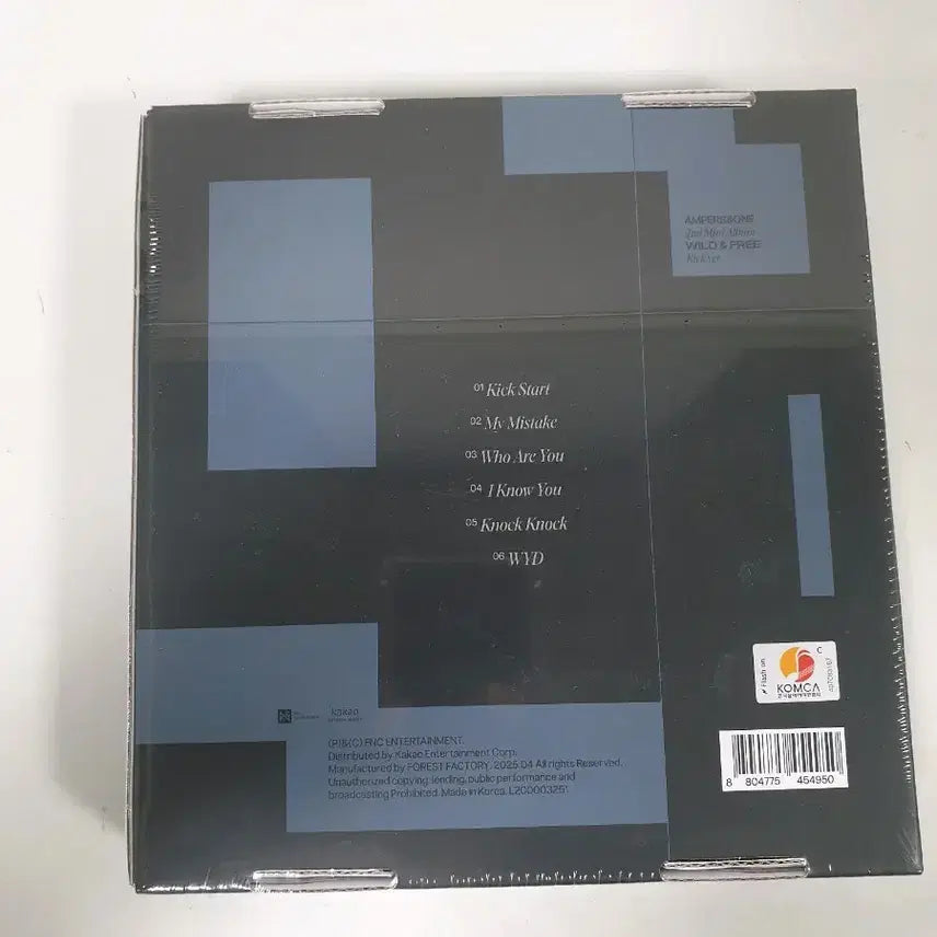 [BUNJANG] Ampers&amp;one Mini 2nd Album Wild &amp; Free (Kick Version) Sealed / Ampers&amp;one 미니2집 wild &amp; free