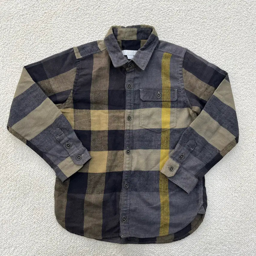 [BUNJANG] Burberry Kids Check Shirt / 6Y 버버리 키즈 체크 셔츠 남방 0310M10