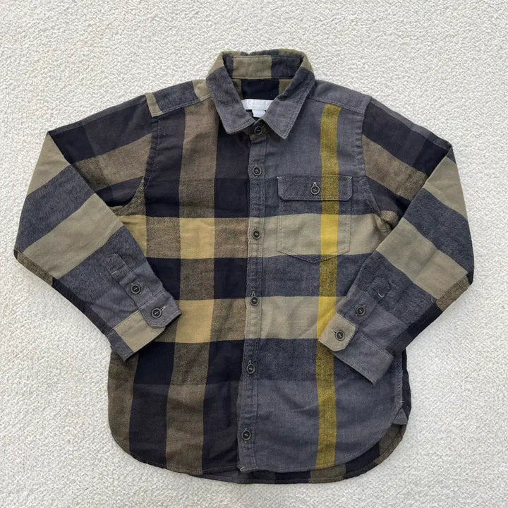 [BUNJANG] Burberry Kids Check Shirt / 6Y 버버리 키즈 체크 셔츠 남방 0310M10