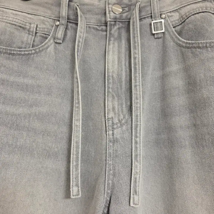 [SOLD OUT] 우영미 24FW 그레이 버뮤다 데님 쇼츠 46