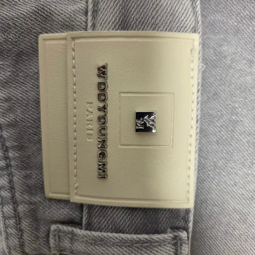[SOLD OUT] 우영미 24FW 그레이 버뮤다 데님 쇼츠 46