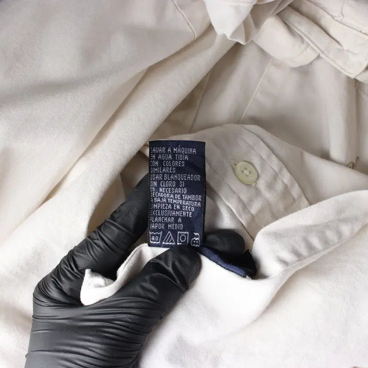 [BUNJANG] Nautica White Cotton Shirt / 노티카 셔츠 화이트 M