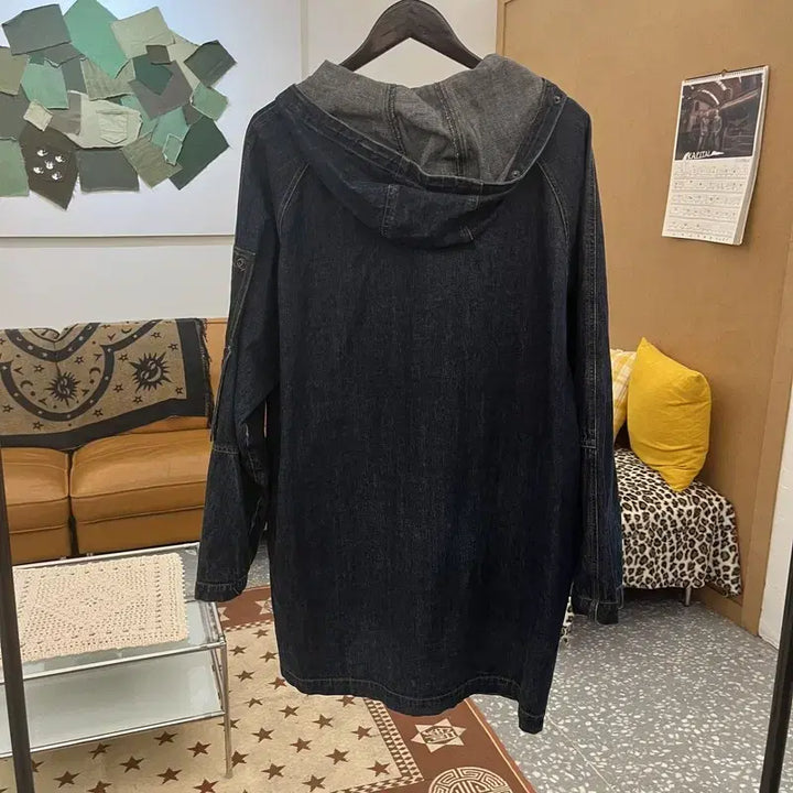 [SOLD OUT] 챔피온 올드스쿨 레트로 빈티지 데님 야상 자켓 100 C09892