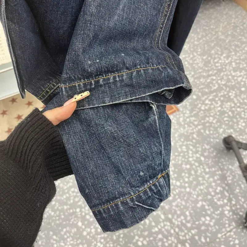 [SOLD OUT] 챔피온 올드스쿨 레트로 빈티지 데님 야상 자켓 100 C09892