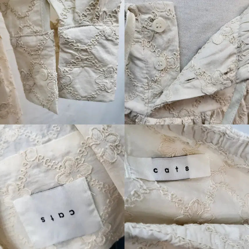 [BUNJANG] Spring Ivory Lace Skirt Set / 봄신상 아이보리 레이스 스커트 셋업F