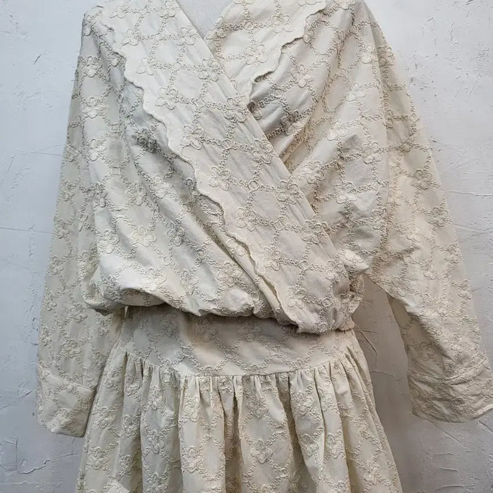 [BUNJANG] Spring Ivory Lace Skirt Set / 봄신상 아이보리 레이스 스커트 셋업F