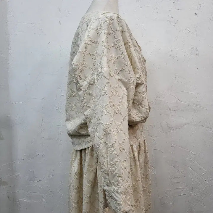 [BUNJANG] Spring Ivory Lace Skirt Set / 봄신상 아이보리 레이스 스커트 셋업F