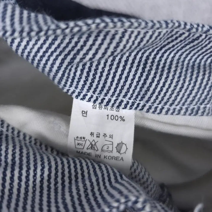 [SOLD OUT] 이노반트 남성 밑단지퍼 투톤 카고 데님 청바지 31