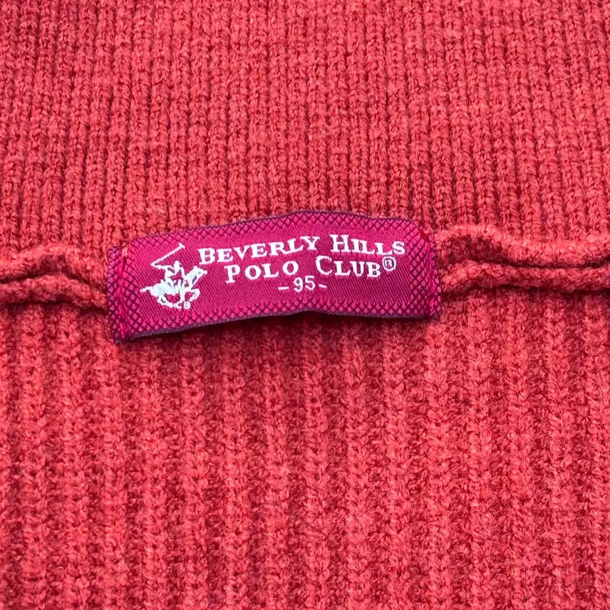[BUNJANG] Beverly Hills Polo Club Half-Zip Sweater / 95 비버리힐즈폴로클럽 하프집업 스웨터 0309E