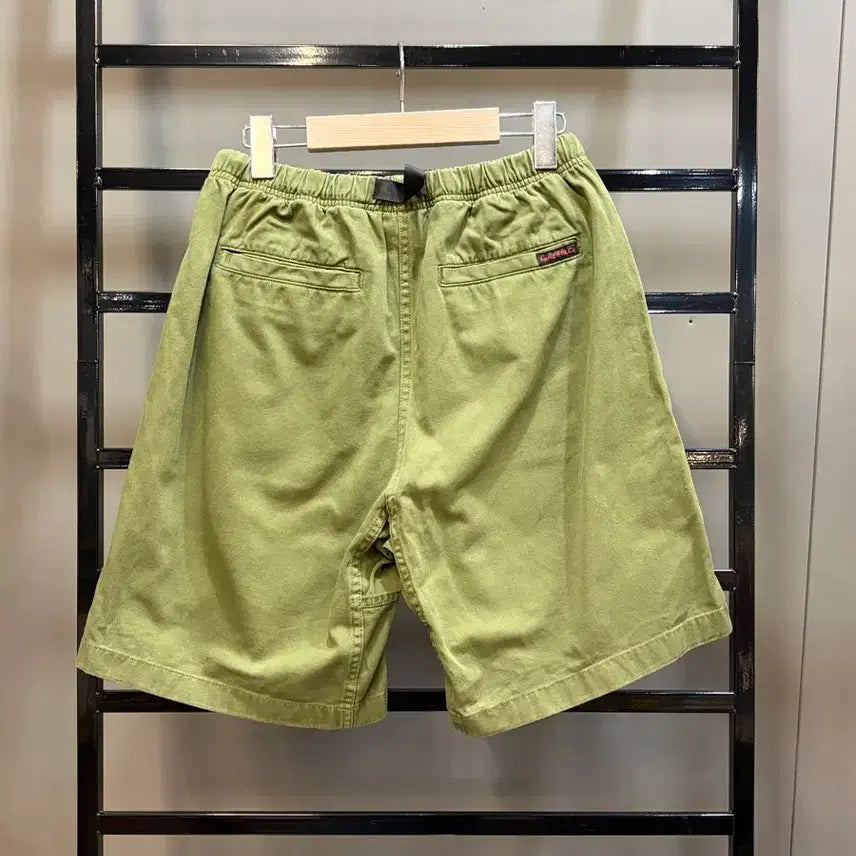 [BUNJANG] Gramicci G-Shorts Olive Khaki Shorts / [ASIA M] 그라미치 G-쇼츠 올리브 카키 4.5