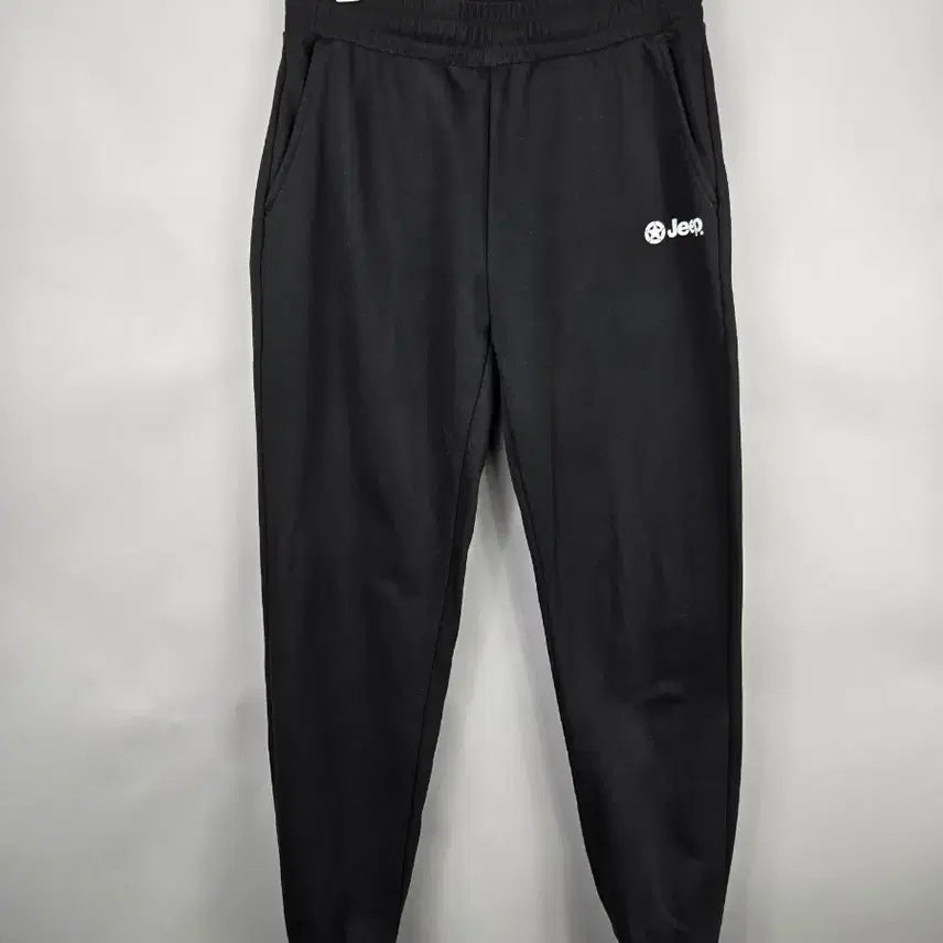 [BUNJANG] Jeep M Unisex Sweat Training Jogger Pants Black / [무료배송]지프 M 공용 스웨트 트레이닝 조거 팬츠 바지 블랙