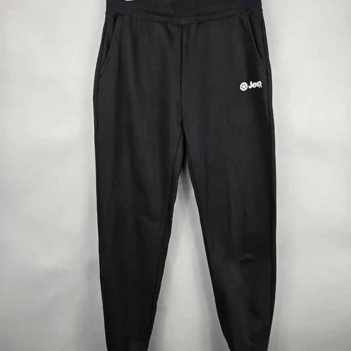 [BUNJANG] Jeep M Unisex Sweat Training Jogger Pants Black / [무료배송]지프 M 공용 스웨트 트레이닝 조거 팬츠 바지 블랙
