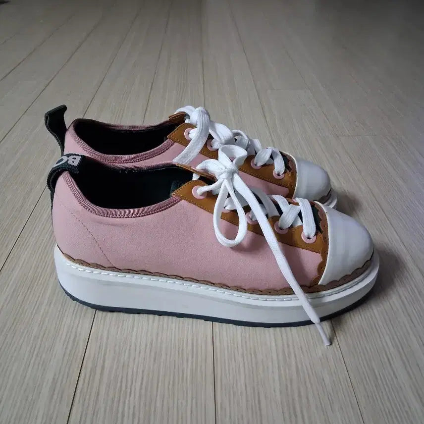[BUNJANG] Suecomma Bonnie Pink Sneakers / 슈콤마보니 스니커즈 핑크 운동화