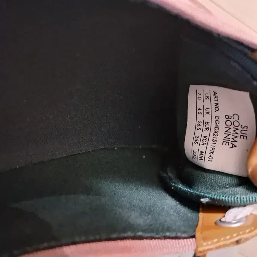 [BUNJANG] Suecomma Bonnie Pink Sneakers / 슈콤마보니 스니커즈 핑크 운동화