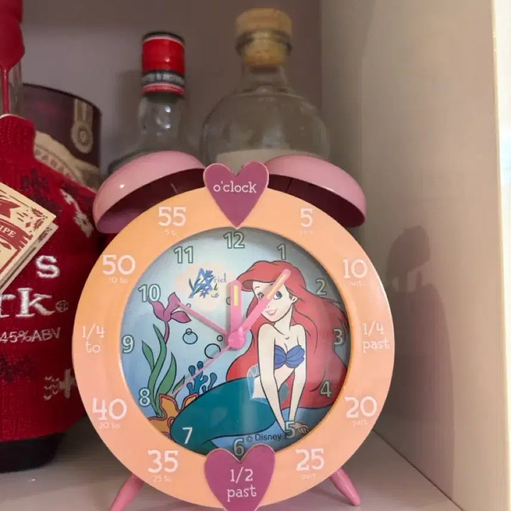 [BUNJANG] Disney Ariel Vintage Alarm Clock / 급처)디즈니 에리얼(인어공주)빈티지 알람시계