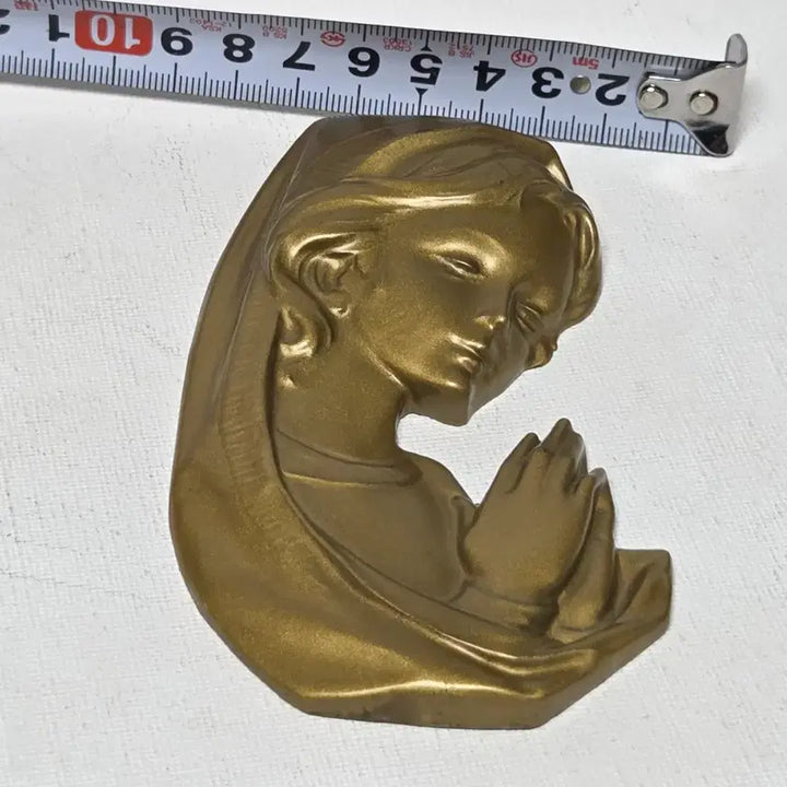 [BUNJANG] Antique Virgin Mary Metal Medal / 앤틱 성모마리아 금속 무거움 메달 성모마리아 성물 가톨릭