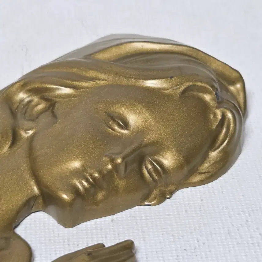 [BUNJANG] Antique Virgin Mary Metal Medal / 앤틱 성모마리아 금속 무거움 메달 성모마리아 성물 가톨릭