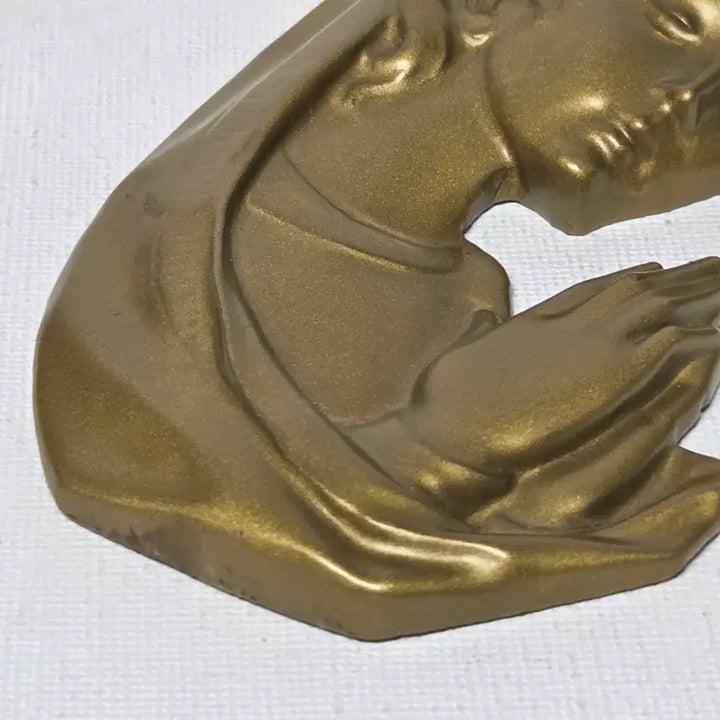 [BUNJANG] Antique Virgin Mary Metal Medal / 앤틱 성모마리아 금속 무거움 메달 성모마리아 성물 가톨릭