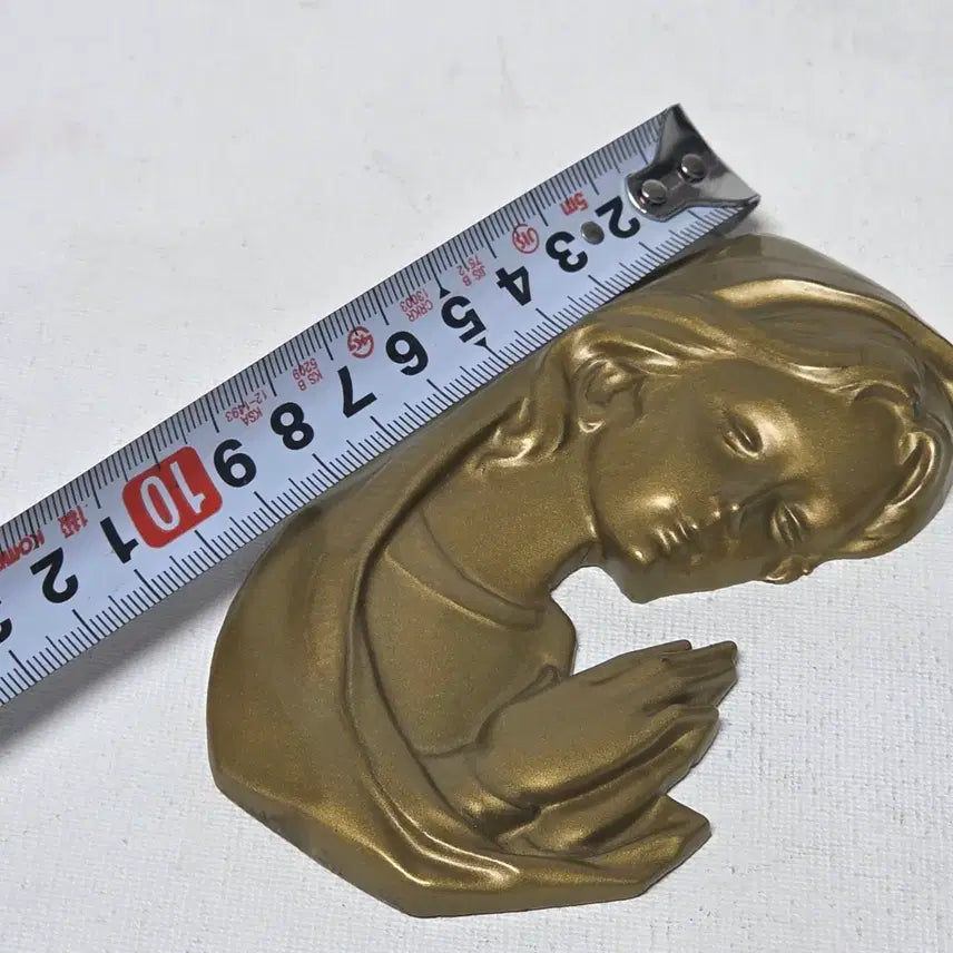 [BUNJANG] Antique Virgin Mary Metal Medal / 앤틱 성모마리아 금속 무거움 메달 성모마리아 성물 가톨릭